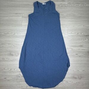 GAP Dress Womens Small Petite Black Sleeveless Tank Cotton Casual Flowy Summer